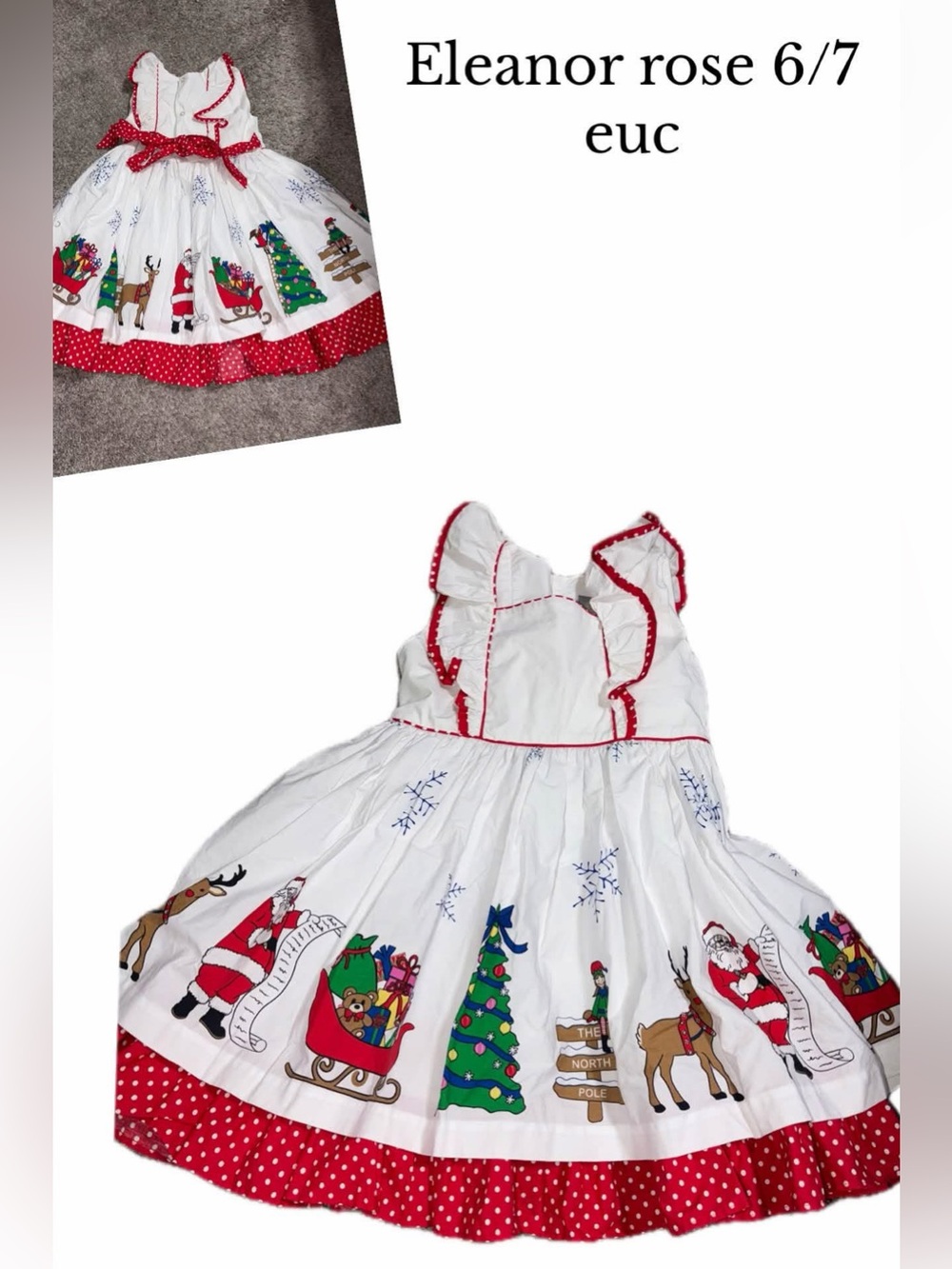 Eleanor rose Christmas list dress 6/7